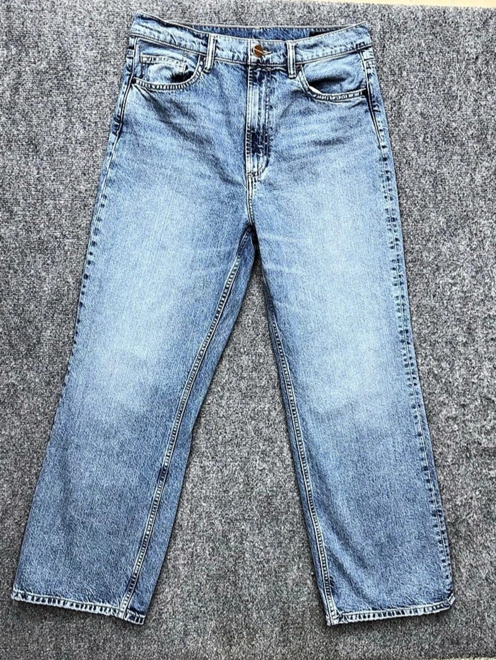 Allsaints Relaxed baggy wide leg jeans women's size 29